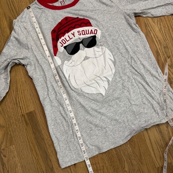 PJ Place Christmas Glow In The Dark Pajamas Jolly Squad Size Small Santa… - Picture 7 of 13